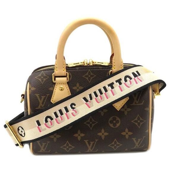 Louis Vuitton Speedy Bandouliere 20 2 Way Bag Boston Bag Brown - Picture 1 of 5